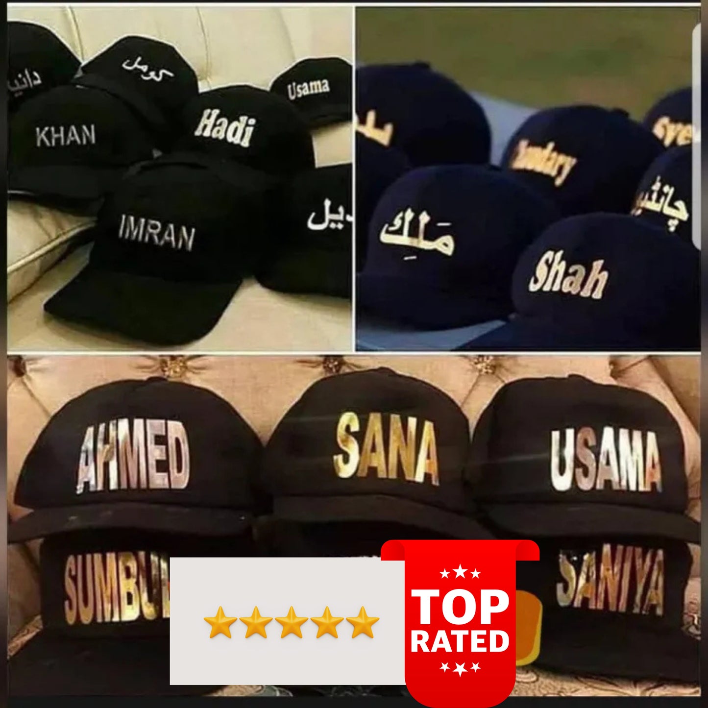 Customized Name Cap β Design Your Own Stylish Headwear